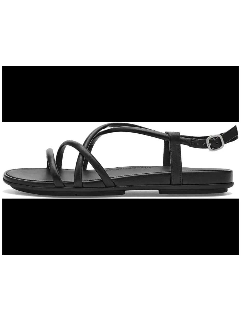 NWT FitFlop Gracie Leather Strappy Back-Strap Sandals